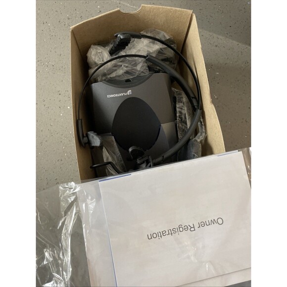 *READ* Plantronics CS50 Wireless Office Headset System PARTS ONLY - Picture 4 of 7